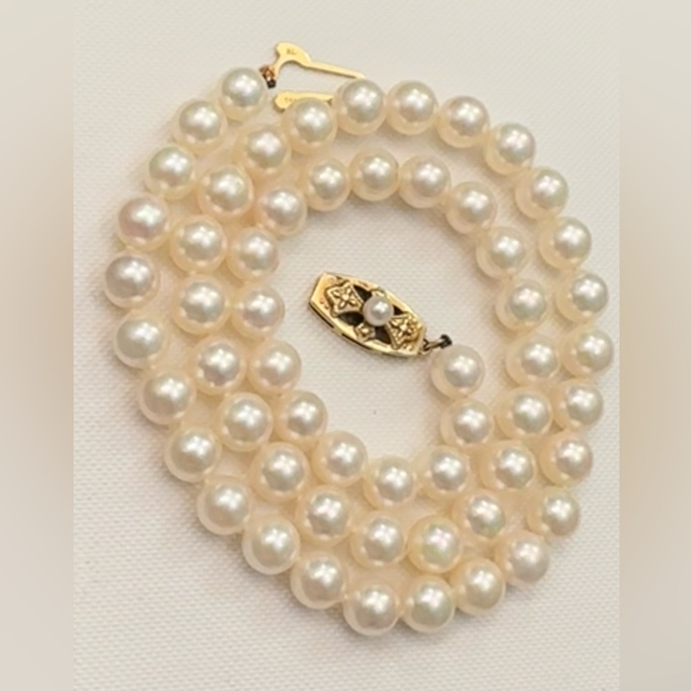 Mikimoto Blue Lagoon LIMITED EDITION Pearl Necklace